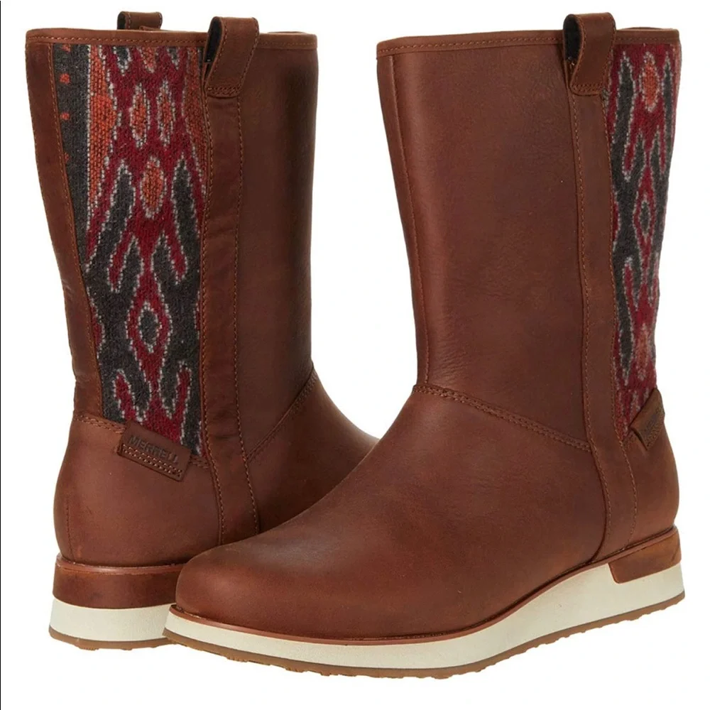 NWT Woman’s Merrell Roam Waterproof Pull On Boots‎